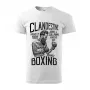 Pánské tričko Box Knock Out - vel.M - Bílá