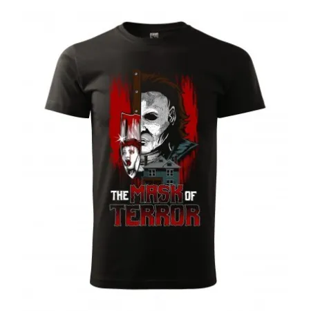 Pánské tričko Mask of terror - vel.M - Černá
