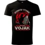 Pánské tričko Jednou voják, navždy voják - vel.L - Černá