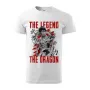 Pánské tričko Legend of the Dragon (Bruce Lee) - vel.XL - Bílá