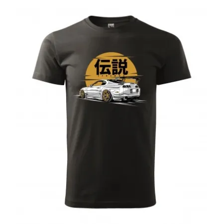 Pánské tričko Supra Legend - vel.XL - Černá