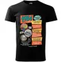 Pánské tričko 1984 - vel.XL - Černá