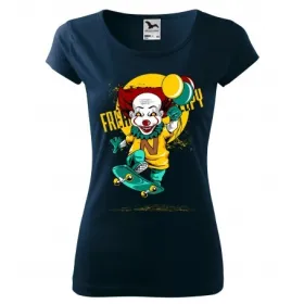 Dámské tričko Cute Pennywise - vel.S - Modrá