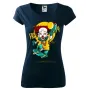 Dámské tričko Cute Pennywise - vel.S - Modrá