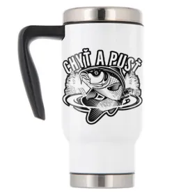Termohrnek pro rybáře Chyť a pusť - kapr - 480 ml