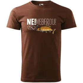Pánské tričko pro rybáře Ne! Neberou!