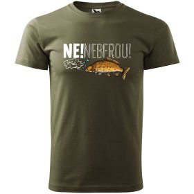 Pánské tričko pro rybáře Ne! Neberou!