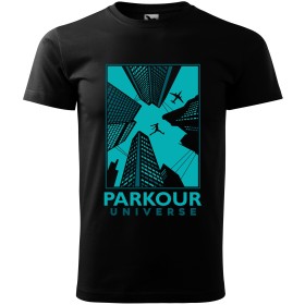 Pánské tričko Parkour Universe