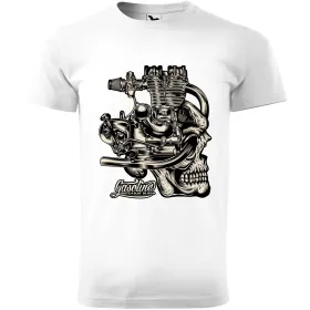 Pánské tričko Gasoline instead of blood - motor