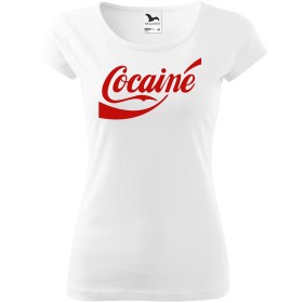 Dámské tričko Cocaine (Coca Cola)