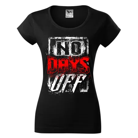 Dámské tričko No days off