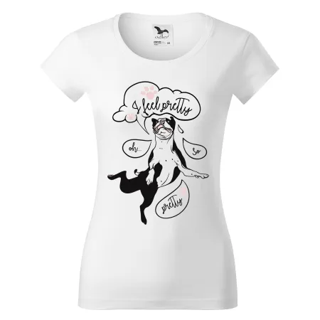 Dámské tričko I feel pretty