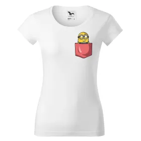 Dámské tričko s kapsičkou Mimoň
