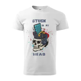 Pánské tričko Stuck in my head