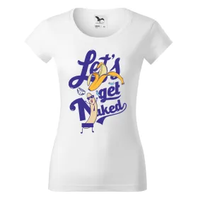 Dámské tričko Lets get naked