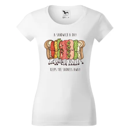 Dámské tričko Sandwich love