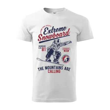 Pánské tričko Extreme Snowboard