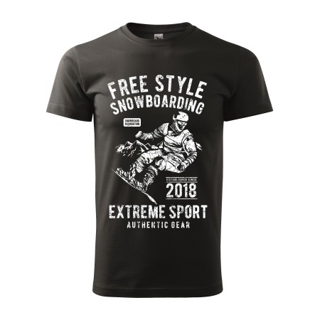 Pánské tričko Free Style Snowboarding