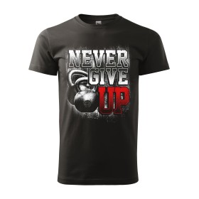 Pánské tričko Never give up