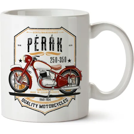 250-350 Pérák hrnek - keramický