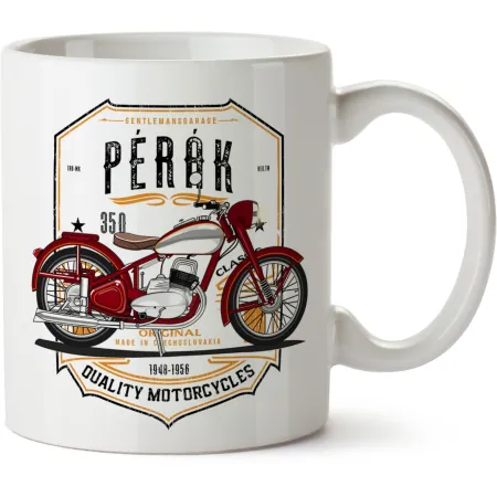 350 Pérák hrnek - keramický