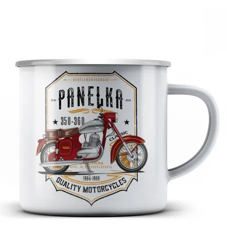 350-360 Panleka hrnek - plechový