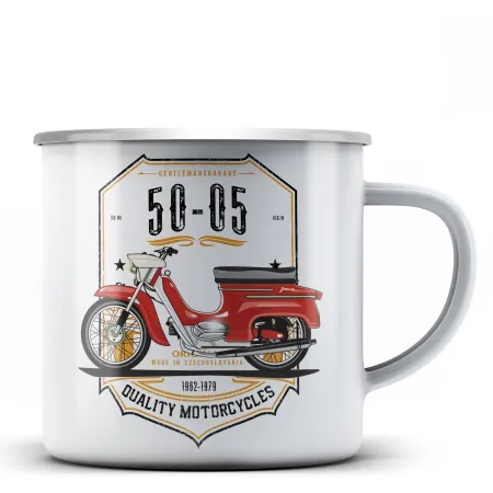 50-05 hrnek - plechový