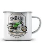 Simson S51 Elektronik hrnek - plechový