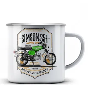 Simson S51 Enduro Hrnek - plechový