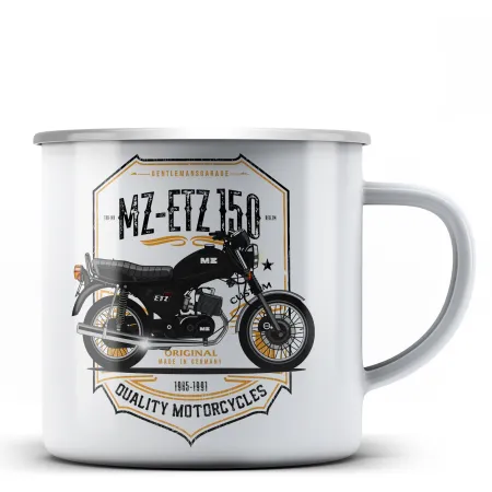 MZ ETZ 150 Hrnek - plechový