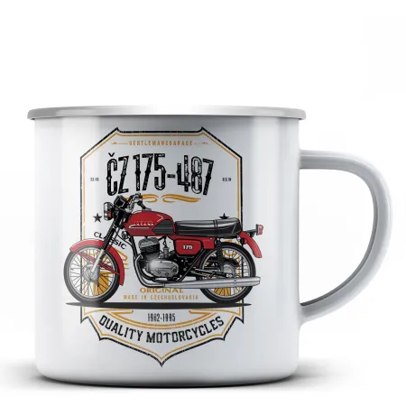 ČZ 175-487 Hrnek - plechový