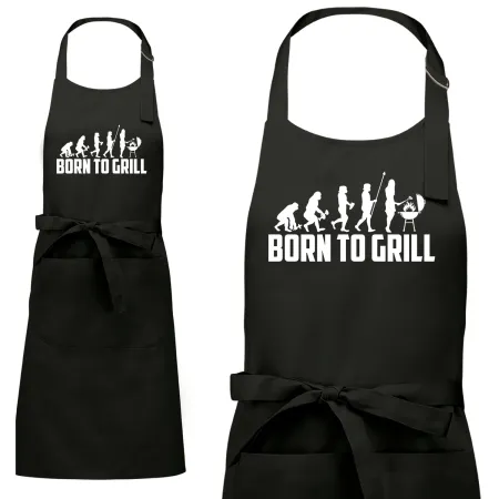 Zástěra Born to grill - dámská