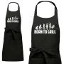 Zástěra Born to grill - dámská