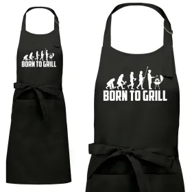 Zástěra Born to grill - pánská