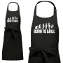 Zástěra Born to grill - pánská