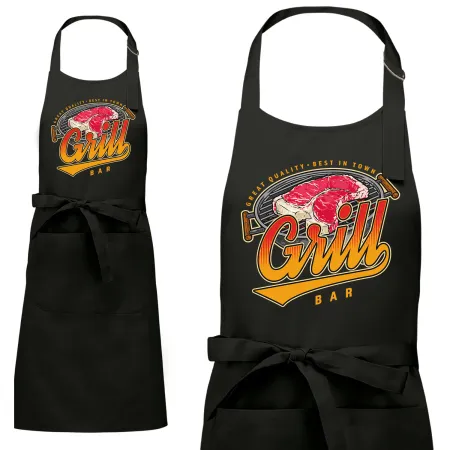 Zástěra Born to grill bar