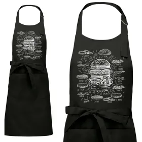 Zástěra Burger ingredients 2