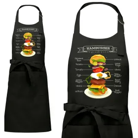 Zástěra Burger ingredients