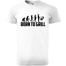 Pánské tričko Born to Grill
