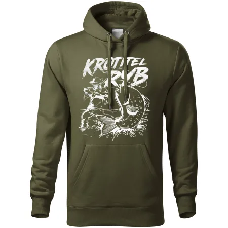Mikina pro rybáře Krotitel ryb