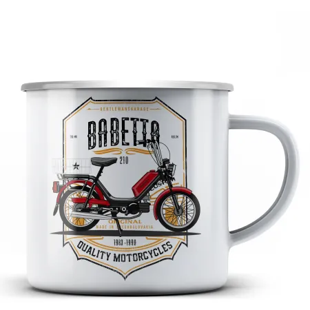 Babetta 210 Hrnek - plechový