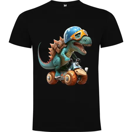 Dětské tričko Dinosaurus na čtyřkolce