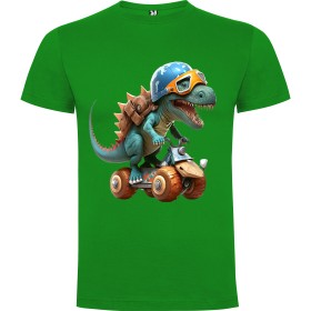 Dětské tričko Dinosaurus na čtyřkolce