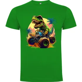 Dětské tričko Dinosaurus v Jeepu 2