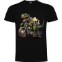 Dětské tričko Dinosaurus na motorce 5