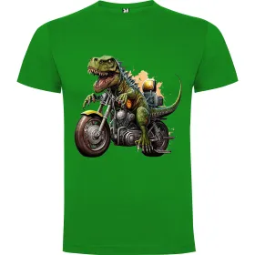 Dětské tričko Dinosaurus na motorce 5