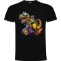 Dětské tričko Dinosaurus na motorce 6
