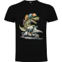 Dětské tričko Dinosaurus na motorce 10