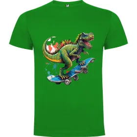 Dětské tričko Dinosaurus na Skateboardu 2