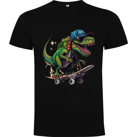 Dětské tričko Dinosaurus na Skateboardu 3